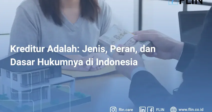Seorang kreditur yang memberikan uang kepada peminjam