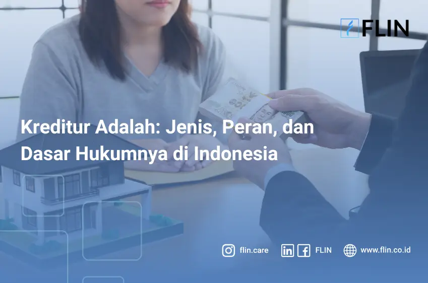Seorang kreditur yang memberikan uang kepada peminjam