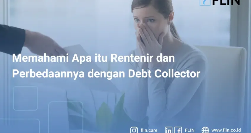 Rentenir memberikan surat pemberitahuan kepada wanita muda