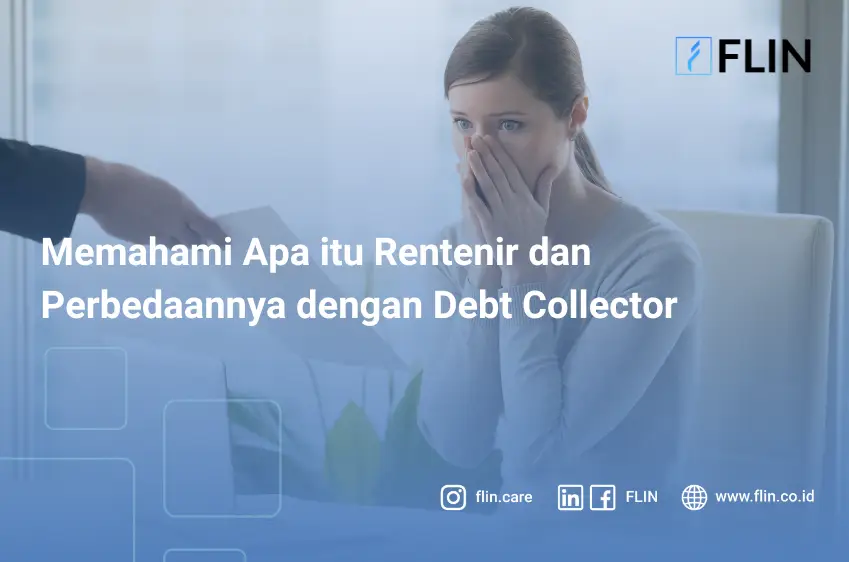 Rentenir memberikan surat pemberitahuan kepada wanita muda