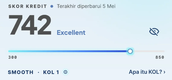 Skor kredit & kolektibilitas FLIN
